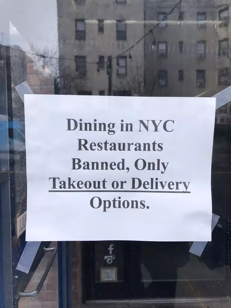 Potret suasana New York Twitter/@pinotski