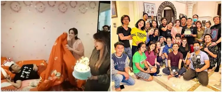 7 Momen ulang tahun Anang Hermansyah, kehadiran Atta jadi sorotan