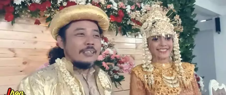pernikahan Bang Udin dan Uun di TOP instagram
