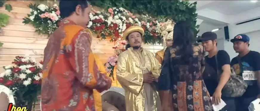 pernikahan Bang Udin dan Uun di TOP instagram