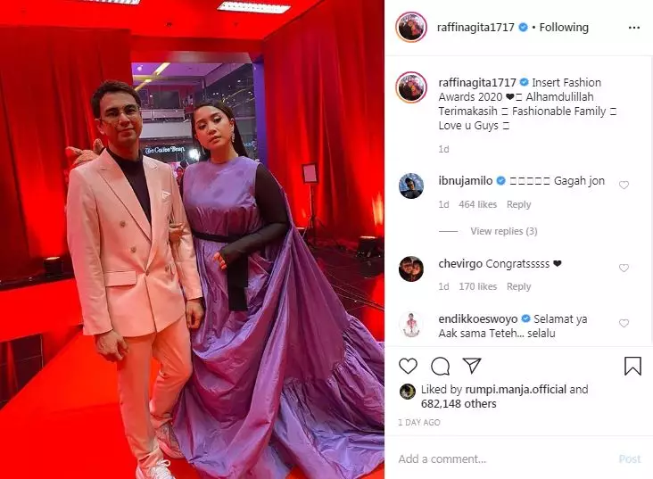 Nagita Slavina tuai kritikan © 2020 Instagram/@raffinagita1717 Nagita Slavina tuai kritikan © 2020 Instagram/@raffinagita1717