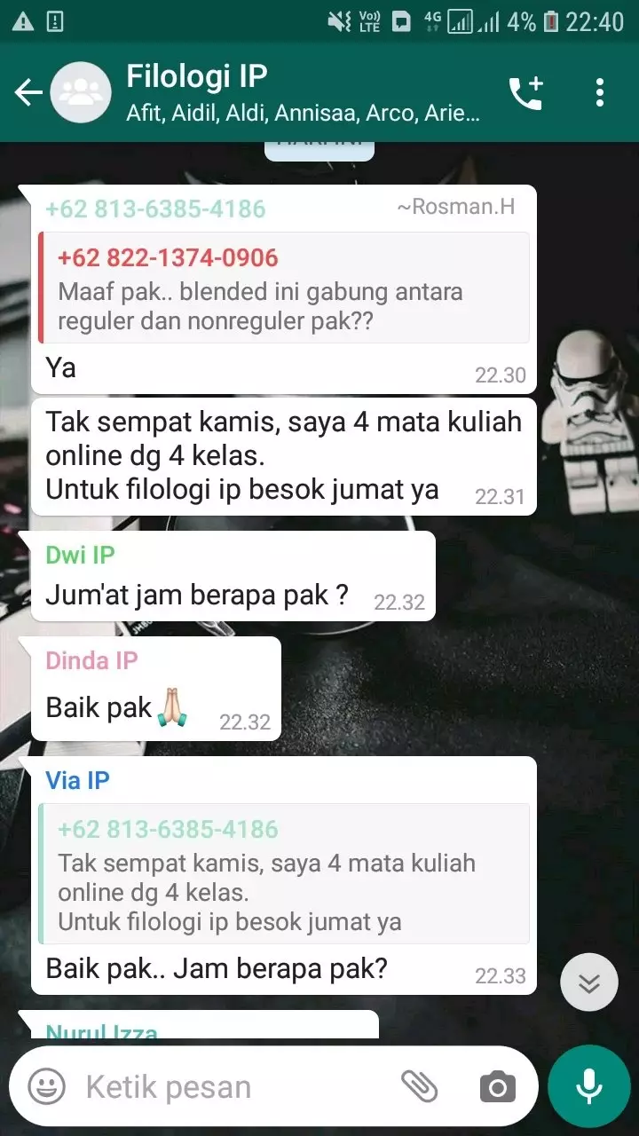 Chat lucu kuliah online  Twitter