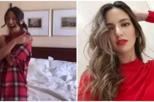 Rumah disemprot disinfektan, ini 7 potret Nia Ramadhani ngungsi