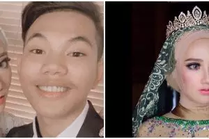 Tegar Septian nikah di usia 18 tahun, ini 9 potret cantik sang istri