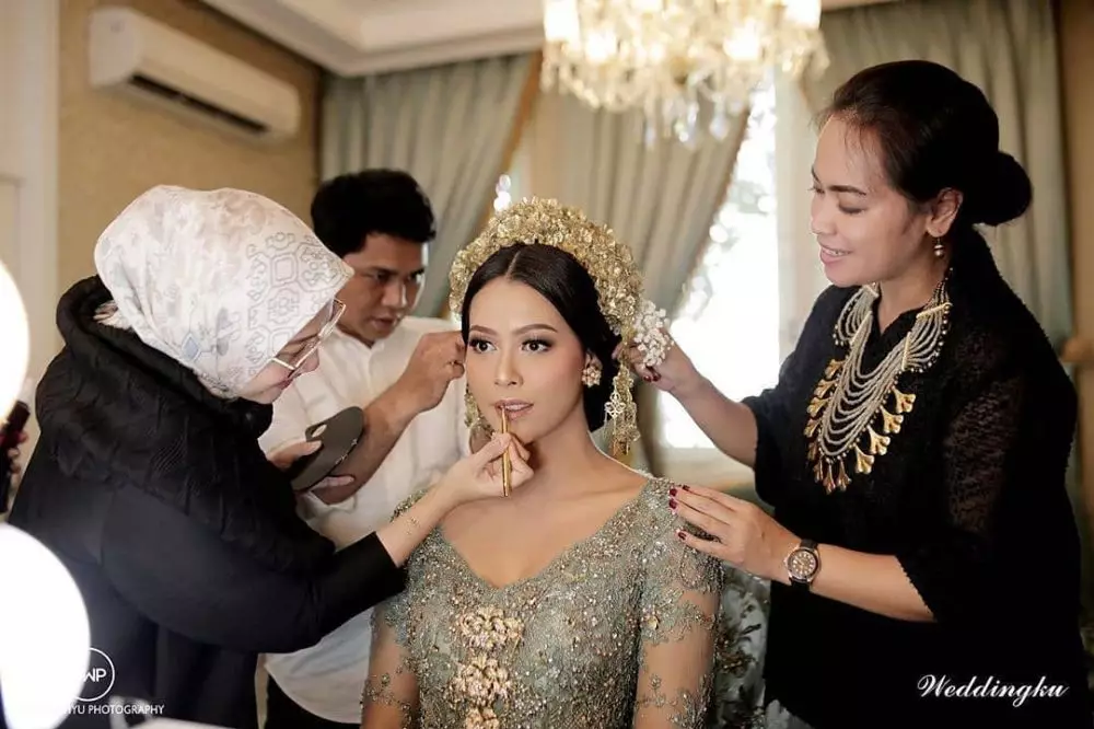 syamsir alam bunga menikah © 2020 brilio.net