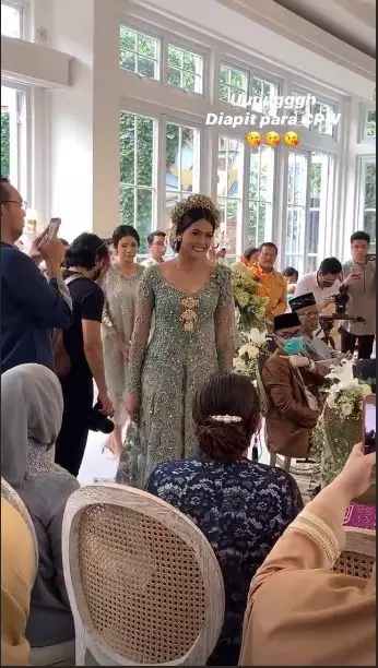 syamsir alam bunga menikah © 2020 brilio.net