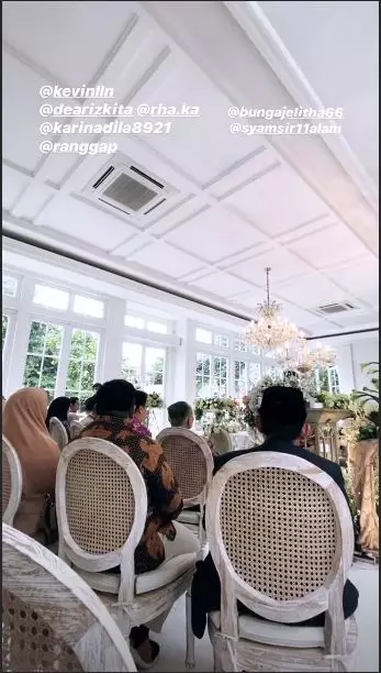 syamsir alam bunga menikah © 2020 brilio.net