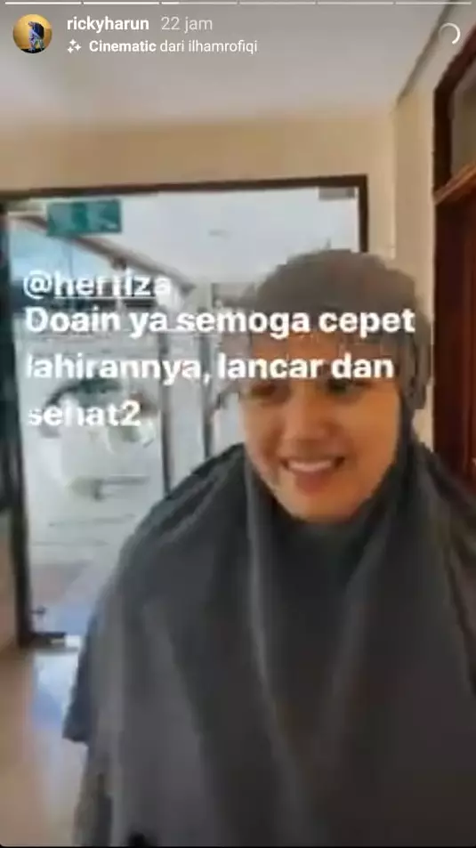 7 Momen kelahiran anak ke-4 Ricky Harun instagram 7 Momen kelahiran anak ke-4 Ricky Harun instagram