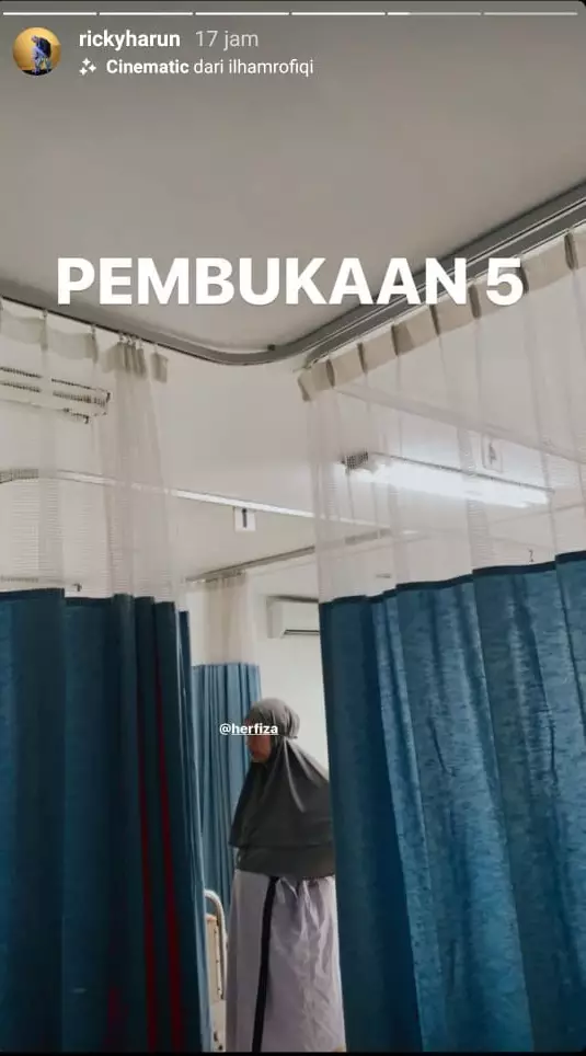 7 Momen kelahiran anak ke-4 Ricky Harun instagram 7 Momen kelahiran anak ke-4 Ricky Harun instagram