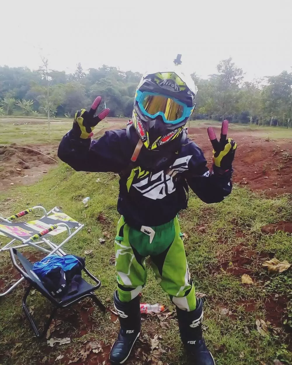 7 Aksi Tegar Septian bermain motocross istimewa 7 Aksi Tegar Septian bermain motocross istimewa