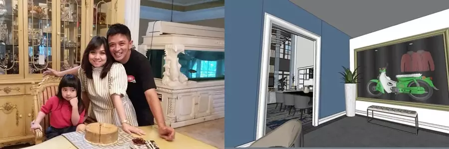 Penampakan rumah 10 pemain TOP instagram