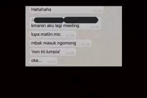 8 Chat lucu pengalaman Work From Home, penuh keceriaan