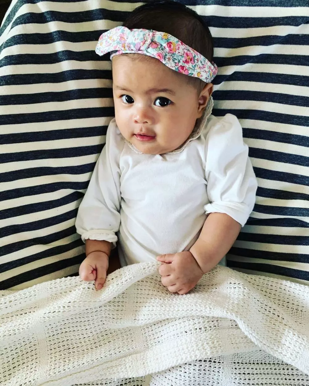 potret menggemaskan baby Salima instagram