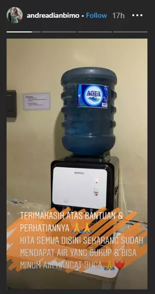 pesan Andrea Dian andreadiannbimo