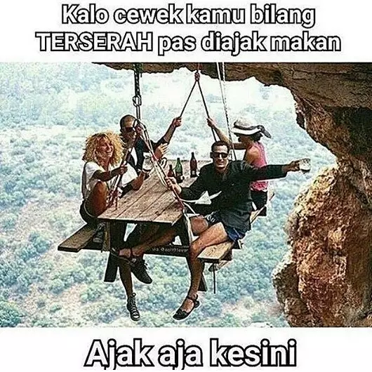 meme lucu cara menghadapi cewek © 2020 instagram.com