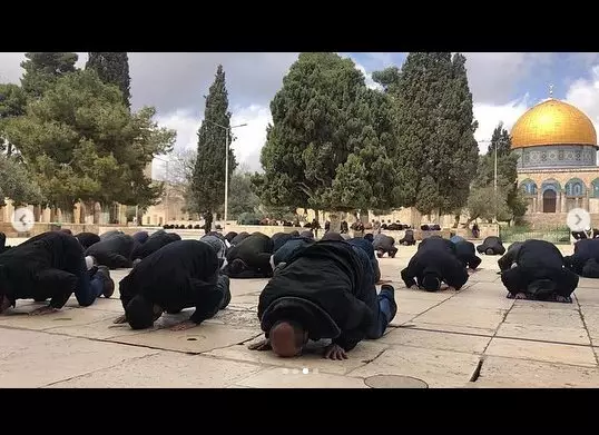 9 kondisi Masjid Al-Aqsa Instagram