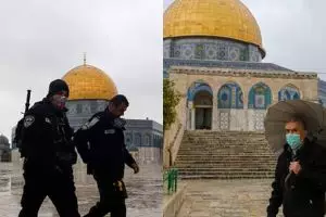 9 Potret kondisi Masjid Al-Aqsa usai ditutup karena corona