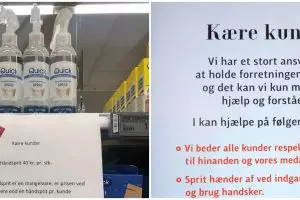 Cara supermarket atasi penimbun hand sanitizer ini unik abis