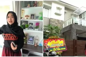 10 Potret rumah Ria Ricis di-lockdown, sempat dilabrak warga