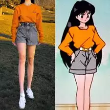outfit karakter animasi Instagram