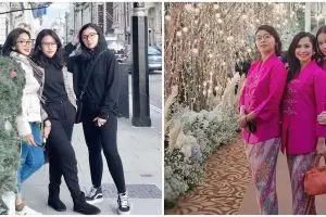 10 Potret Feni Rose dan kedua putrinya, bak kakak-adik