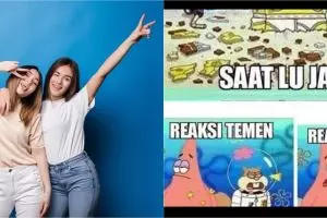 155 Kata-kata lucu persahabatan paling gokil, bikin ngakak