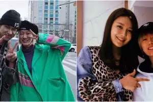 5 Potret kebersamaan Youtuber Ria SW dan seleb Korea, bikin iri