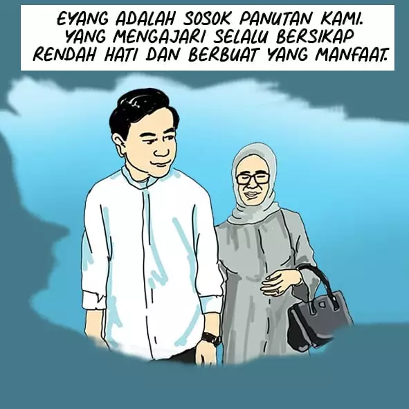 Gibran Rakabuming kenang sosok sang eyang  Instagram Gibran Rakabuming kenang sosok sang eyang  Instagram