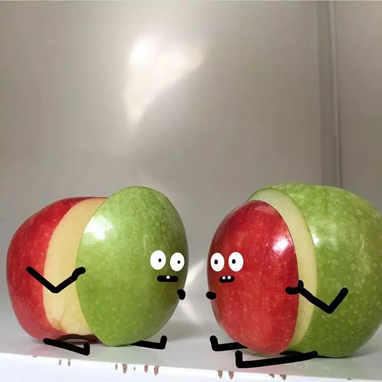 Potret editan buah jika dikehidupan nyata Instagram/ @puuung1 Potret editan buah jika dikehidupan nyata Instagram/ @puuung1