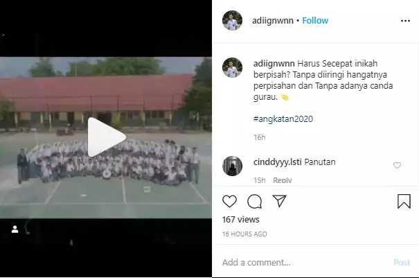 10 curhatan angkatan 2020 Instagram