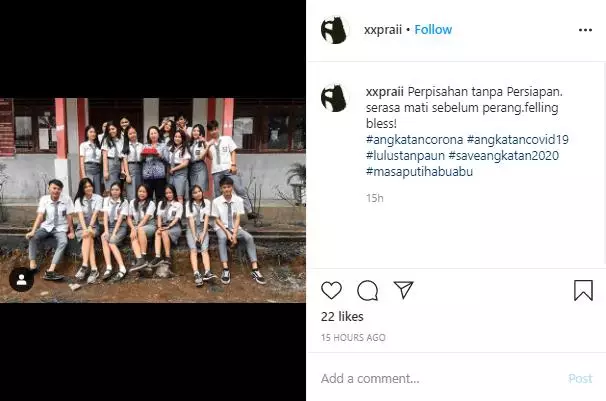 10 curhatan angkatan 2020 Instagram