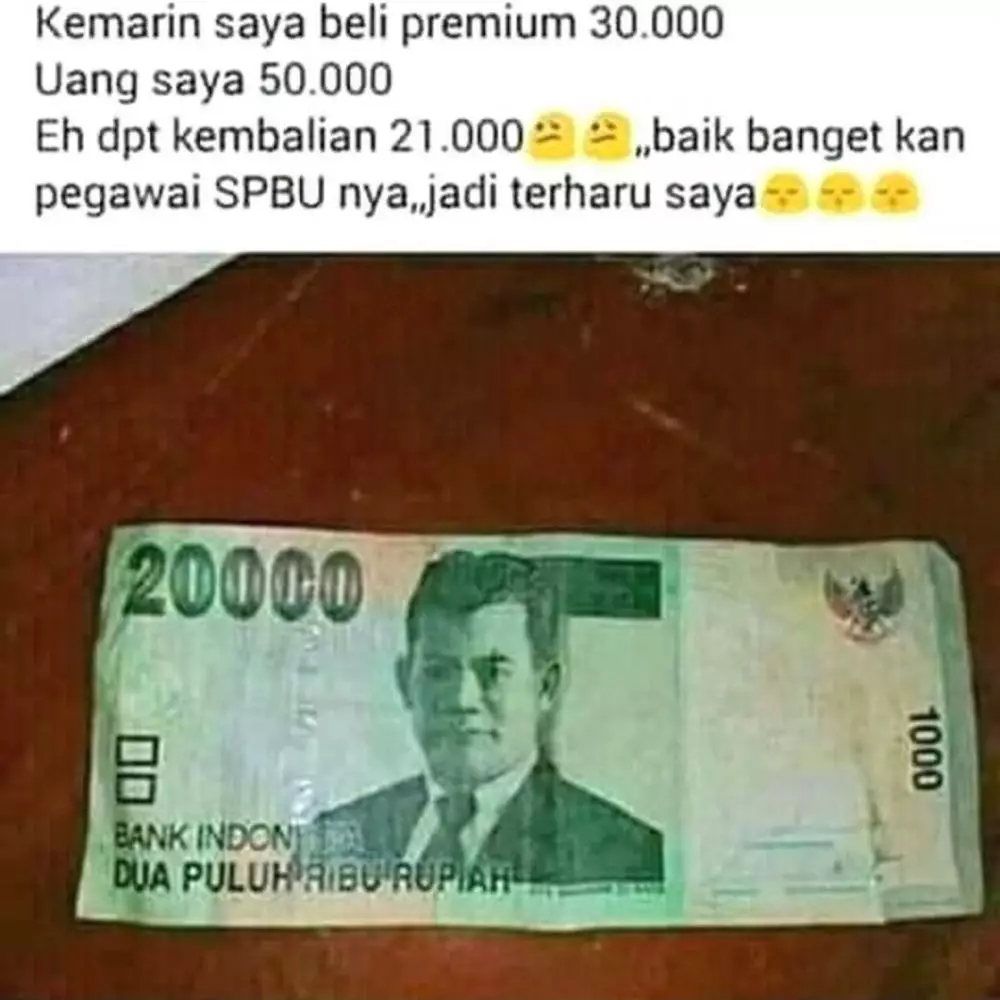 status FB lucu bikin tertipu © 2020 instagram.com