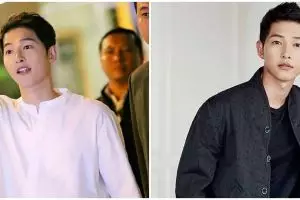 8 Potret terbaru Song Joong-ki pakai anting, curi perhatian