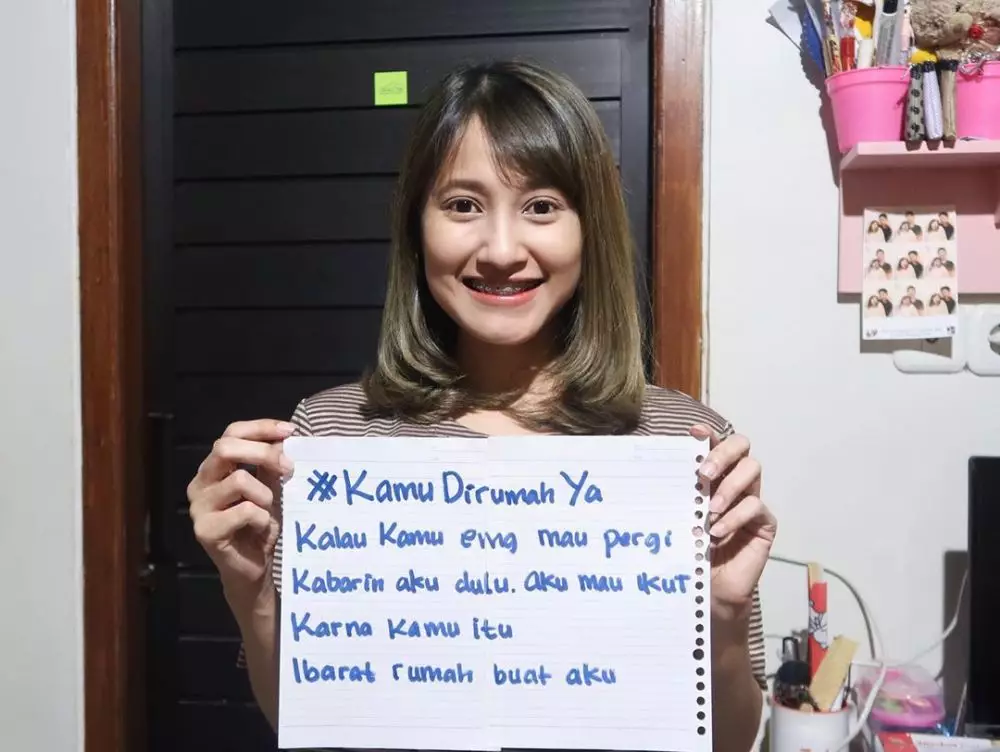 cuitan #kamudirumahya berbagai sumber