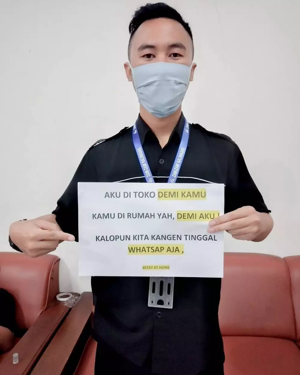 cuitan #kamudirumahya berbagai sumber