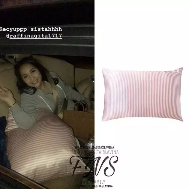 Barang sederhana Sagita Slavina © 2020 Instagram/@raffinagita1717