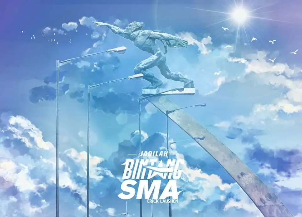 Potret ikon kota di Indonesia mirip animasi Jepang Facebook/eriklaushen