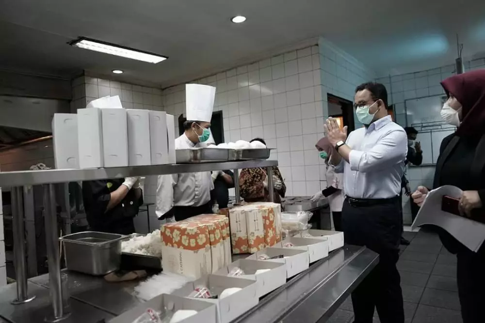 potret interior hotel diinapi petugas medis © 2020 instagram.com