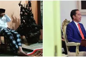 8 Momen Jokowi hadiri video conference KTT G20 usai makamkan ibunda