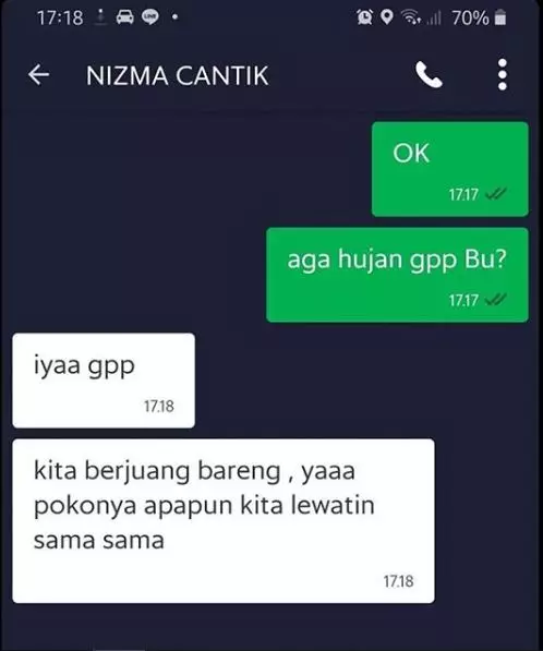 penumpang gombalin driver © 2020 brilio.net