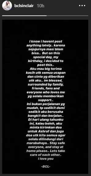 Momen ultah BCL bareng ibu Ashraf Sinclair instagram Momen ultah BCL bareng ibu Ashraf Sinclair instagram