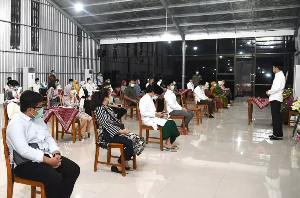 Momen tahlilan ibunda Jokowi Instagram