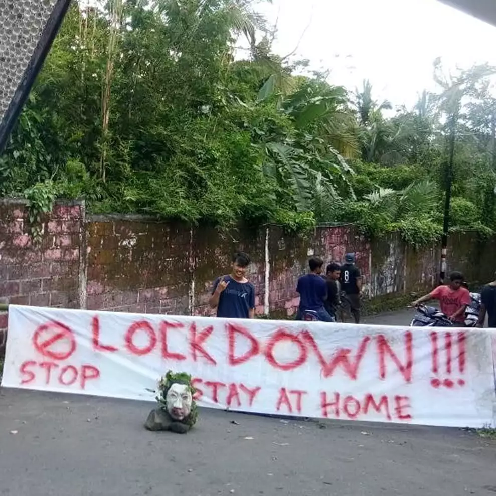 Viral beberapa kampung di Jogja mulai lakukan lockdown mandiri