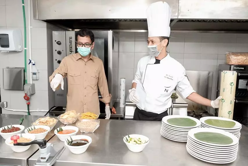 Wishnutama tinjau hotel untuk tenaga medis  Instagram