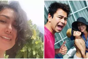 Gaya 10 seleb cantik saat berjemur sinar matahari pagi