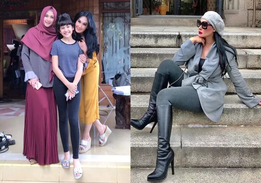 Gaya seleb langganan peran ibu di luar sinetron Instagram