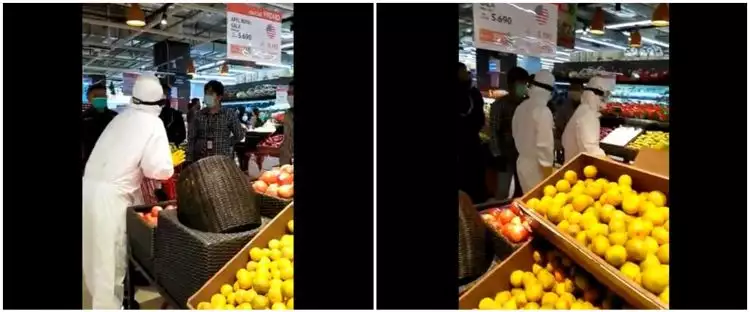 Viral video belanja di supermarket pakai APD, Menteri BUMN geram
