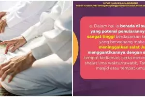 Tata cara mengganti sholat Jumat dengan Dzuhur di rumah