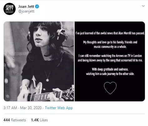 Alan Merrill  Berbagai Sumber  Alan Merrill  Berbagai Sumber