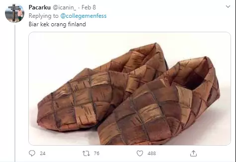 pamer sepatu Twitter pamer sepatu Twitter